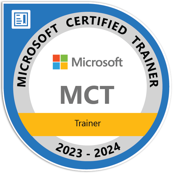 MSFT Certified Trainer